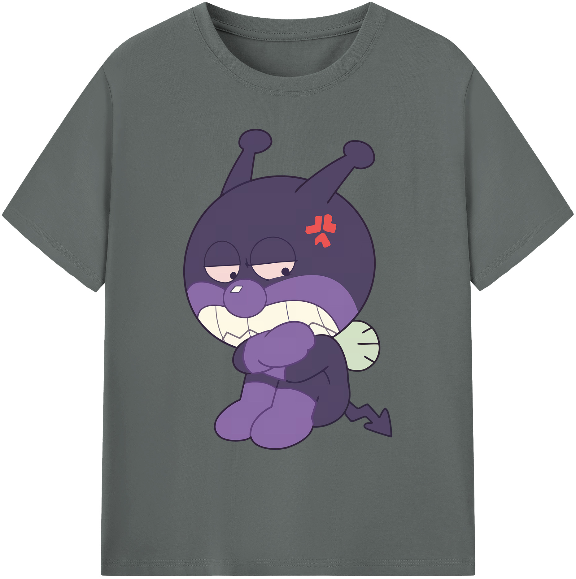 （画像用） アンパンマン Anpanman 綿100％ メンズ半袖Tシャツ｜肌触りやわらか＆通気性